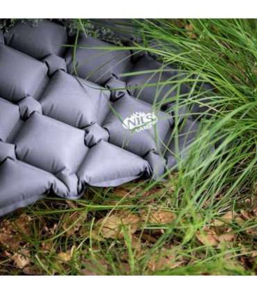 NC4006 GREY TOURIST MAT WITH PUMP NILS CAMP
