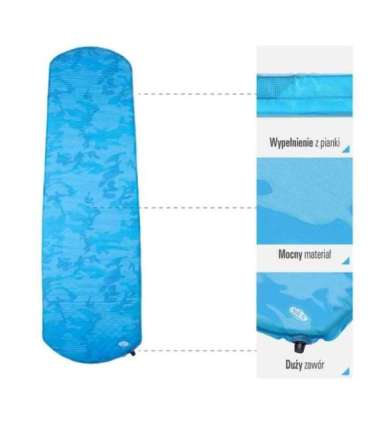 NC4062 BLUE SELF-INFLATING MAT NILS CAMP