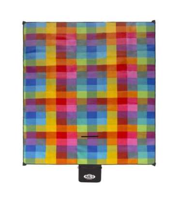 NC2221 PICNIC MAT MULTI 250x200 CM PE + ALU NILS CAMP