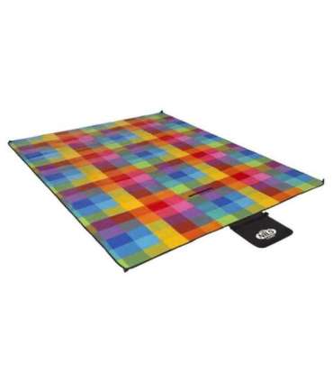 NC2221 PICNIC MAT MULTI 250x200 CM PE + ALU NILS CAMP