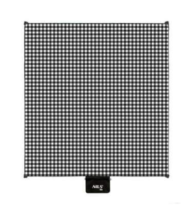 NC2310 PICNIC MAT WHITE-BLACK 300x200 CM PE + ALU NILS CAMP