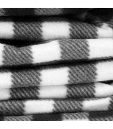 NC2310 PICNIC MAT WHITE-BLACK 300x200 CM PE + ALU NILS CAMP