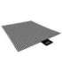 NC2310 PICNIC MAT WHITE-BLACK 300x200 CM PE + ALU NILS CAMP