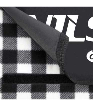 NC2311 PICNIC MAT WHITE-BLACK 200x200 CM PE + ALU NILS CAMP