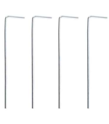 NC2311 PICNIC MAT WHITE-BLACK 200x200 CM PE + ALU NILS CAMP