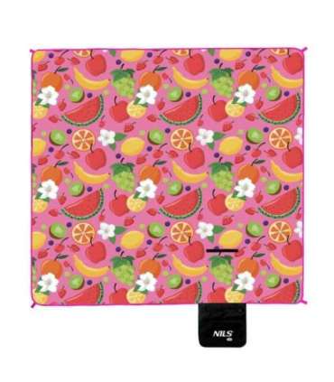 NC2223 PICNIC MAT FRUIT 200x200 PE ALU NILS CAMP