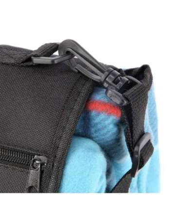 NC8002 BLUE CHEQUERED PICNIC MAT 250x200 PE ALU NILS CAMP