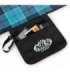NC8002 BLUE CHEQUERED PICNIC MAT 250x200 PE ALU NILS CAMP