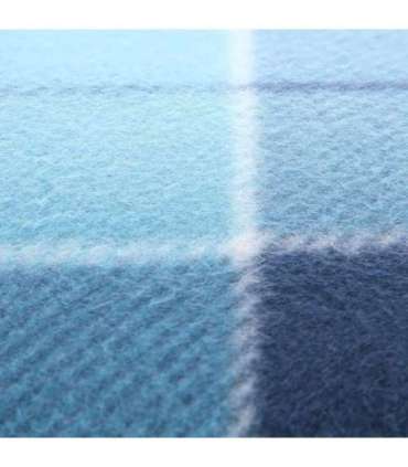 NC8002 BLUE CHEQUERED PICNIC MAT 250x200 PE ALU NILS CAMP