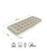 NC2801 CAMPING MATTRESS 191X73X22 CM BEIGE NILS CAMP
