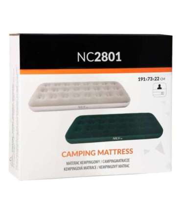 NC2801 CAMPING MATTRESS 191X73X22 CM BEIGE NILS CAMP