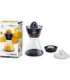 Bosch MCP72GPB citrus press Plastic, Stainless steel Black, Transparent