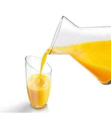 Bosch MCP72GPB citrus press Plastic, Stainless steel Black, Transparent