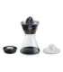 Bosch MCP72GPB citrus press Plastic, Stainless steel Black, Transparent