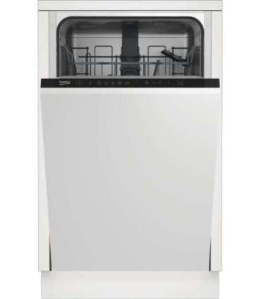 BEKO Built-In Dishwasher DIS35020, Energy class E, 45 cm, 5 programs