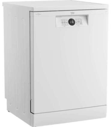 BEKO Freestanding Dishwasher BDFN26530W, Energy class D, Width 60 cm, SelfDry, 3rd drawer, White