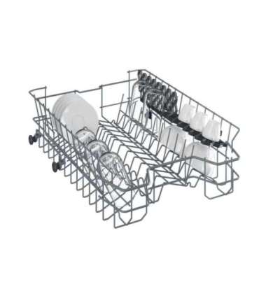 BEKO Free standing Dishwasher DVS05024S, Energy class E (old A++), 45 cm, 5 programs, Silver