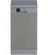 BEKO Free standing Dishwasher DVS05024S, Energy class E (old A++), 45 cm, 5 programs, Silver