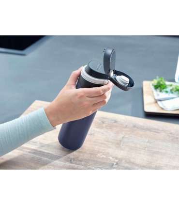 Leifheit 03275 travel mug 600 ml Black, Blue Stainless steel