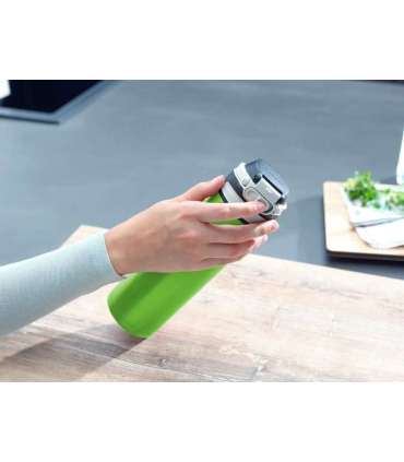 Leifheit 03277 travel mug 600 ml Black, Green Stainless steel