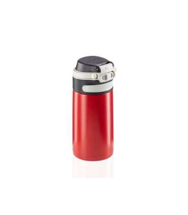 Leifheit 03245 travel mug 350 ml Black, Red Stainless steel
