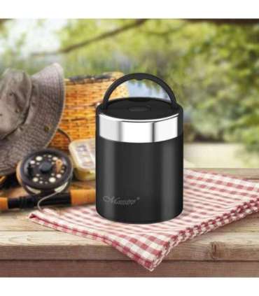 Maestro MR-1649-50-WHITE Food thermos 0.5 l Black