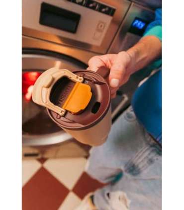 Thermal mug with telescopic straw Kambukka Rio Tumbler 950ml Almond Dream