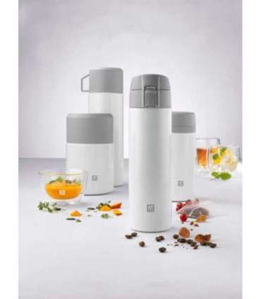 Thermo jug with a mug Zwilling Thermo 1 liter white