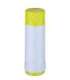 ROTPUNKT Glass thermos, capacity 0.750 l, polar-el.-summer squash (white-yellow)