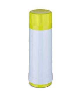 ROTPUNKT Glass thermos, capacity 0.750 l, polar-el.-summer squash (white-yellow)