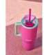 Thermal mug with telescopic straw Kambukka Rio Tumbler 950ml Bubblegum Mint