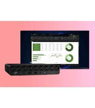 HP ProDesk 4 G1i AI PC Intel Core Ultra 7 265T 16 GB DDR5-SDRAM 1 TB SSD Windows 11 Pro Mini PC Black