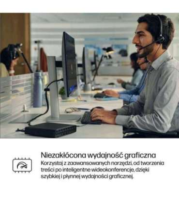 HP ProDesk 4 G1i AI PC Intel Core Ultra 7 265T 16 GB DDR5-SDRAM 1 TB SSD Windows 11 Pro Mini PC Black