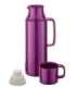 ROTPUNKT Glass thermos, capacity 0.750 l, shiny grape (bishop's purple)