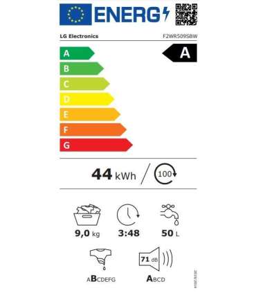Washing machine LG F2WR509SBW