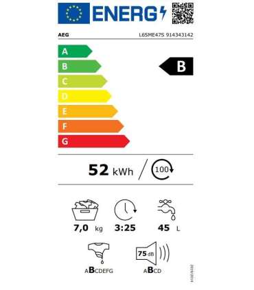 Washing machine AEG L6SME47S