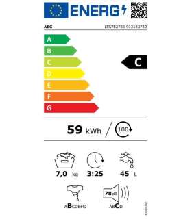 Washing machine AEG LTR7E273E