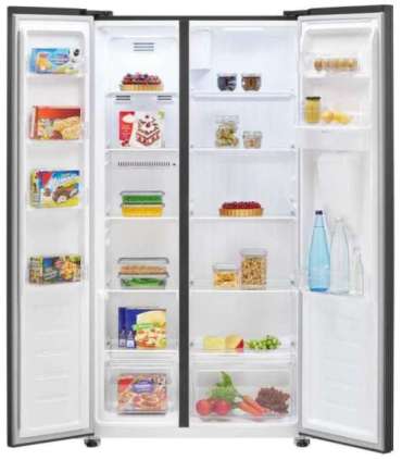 Side-by-side refrigerator Bomann