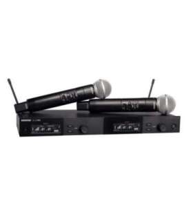 Shure SLXD24DE/SM58-G59 - dual digital wireless system with two transmitters/handheld microphones
