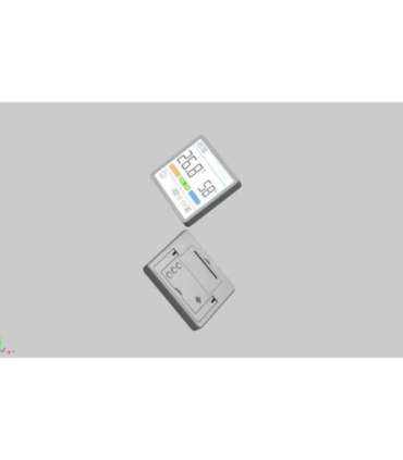 HYGROMETER/THERMOMETER/CLOCK/MTHM01 MOVA