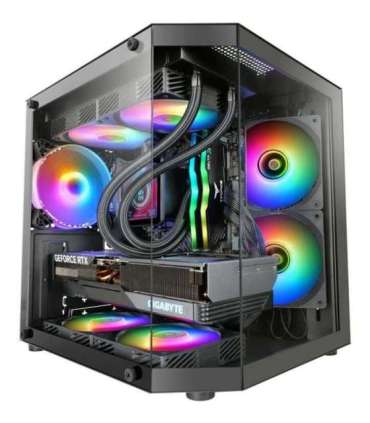 Mars Gaming MC-3TLITE Mini Tower Black