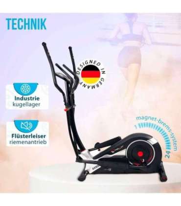 Эллиптический тренажер CHRISTOPEIT AX 8000 (совместим с кардиопередатчиком)