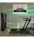 Treadmill CHRISTOPEIT 2in1, black
