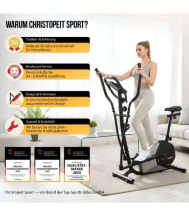 Elliptiline/velotrenažöör CHRISTOPEIT CT 6