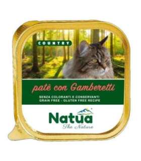 Natua Country Shrimp - Krewetki karma mokra dla kota tacka 100g