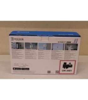 SALE OUT. Ecovacs Windows Cleaner Robot WINBOT MINI GREY Corded Grey DAMAGED PACKAGING, USED, DIRTY, MISSING