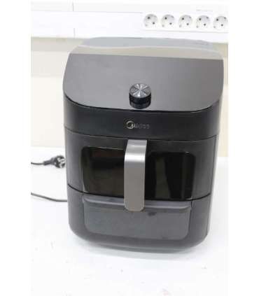 SALE OUT. Midea MAD1100DADK Air fryer digital,Two-zone cavity, 6.4L + 4.4L Midea Two Zone Airfryer MAD1100DADK |
