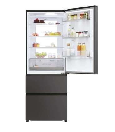 Haier 3D 70 Serie 5 HTR5719ENPT Freestanding 528 L Black