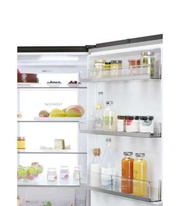 Haier 3D 70 Serie 5 HTR5719ENPT Freestanding 528 L Black