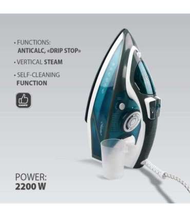 Steam iron MAESTRO MR-304C 2200W White, Blue